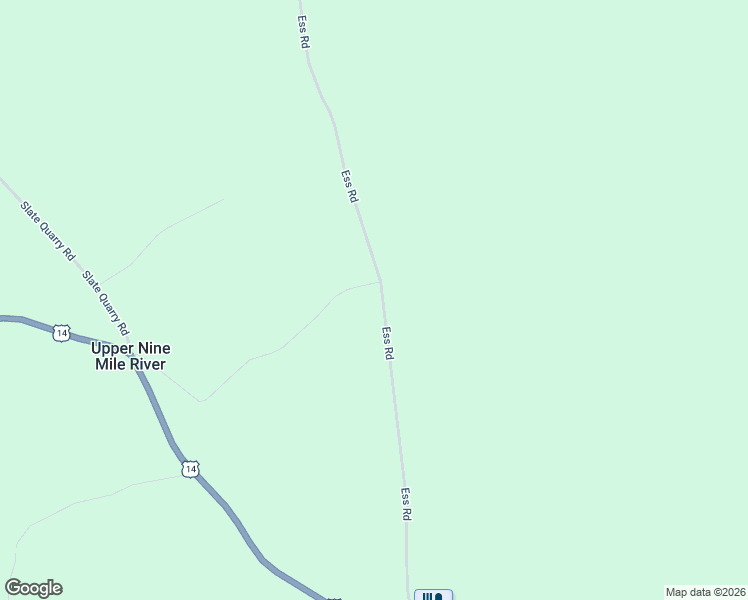 map of restaurants, bars, coffee shops, grocery stores, and more near 257 Ess Road in Upper Nine Mile River