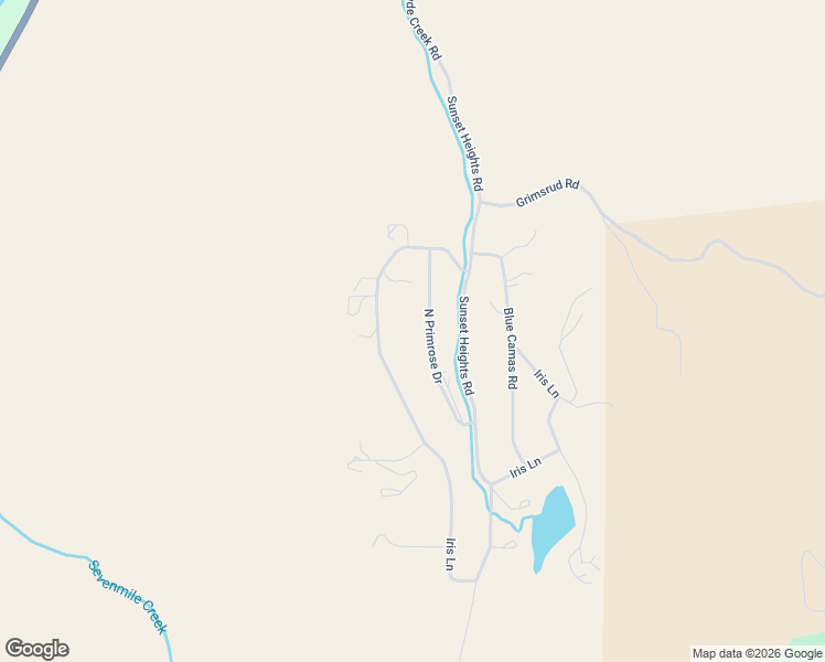 map of restaurants, bars, coffee shops, grocery stores, and more near North Primrose Drive in Salmon