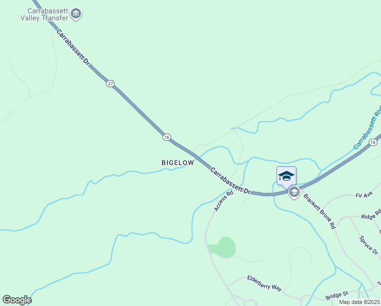 map of restaurants, bars, coffee shops, grocery stores, and more near 4000 Carrabassett Drive in Carrabassett Valley