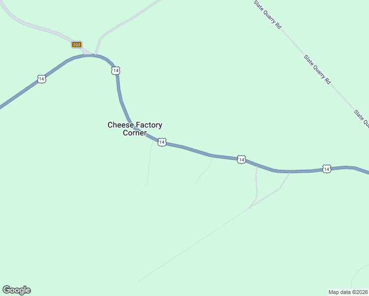 map of restaurants, bars, coffee shops, grocery stores, and more near 5124 Highway 14 in Upper Nine Mile River