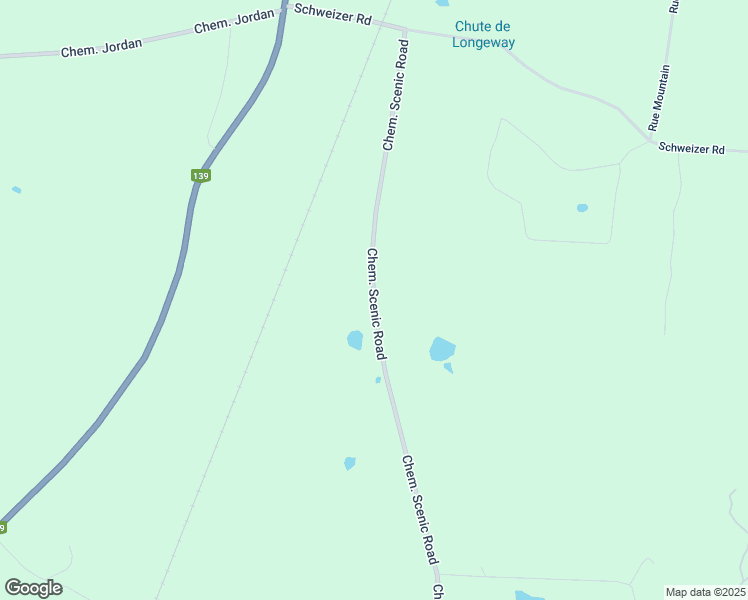 map of restaurants, bars, coffee shops, grocery stores, and more near Chemin Scenic Road in Sutton