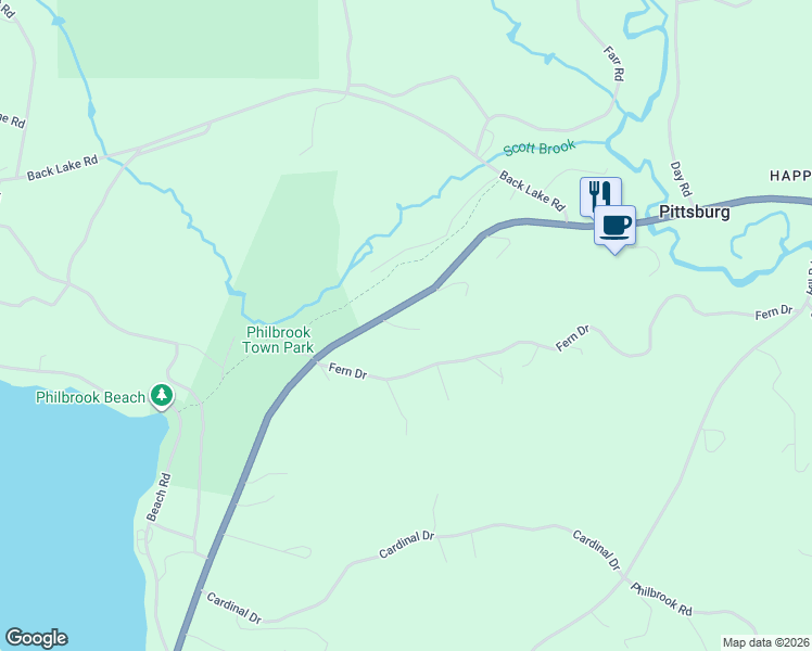 map of restaurants, bars, coffee shops, grocery stores, and more near 2558 North Main Street in Pittsburg