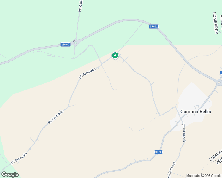 map of restaurants, bars, coffee shops, grocery stores, and more near 11 Argine San Lorenzo in Provincia di Mantova