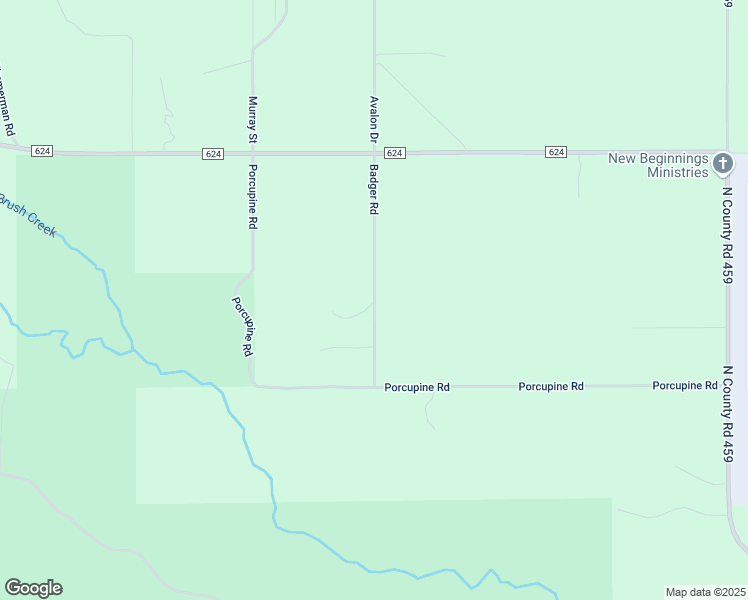 map of restaurants, bars, coffee shops, grocery stores, and more near 16688 Badger Road in Hillman