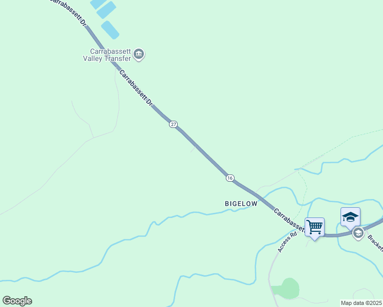 map of restaurants, bars, coffee shops, grocery stores, and more near 4000-4040 Carrabassett Drive in Carrabassett Valley