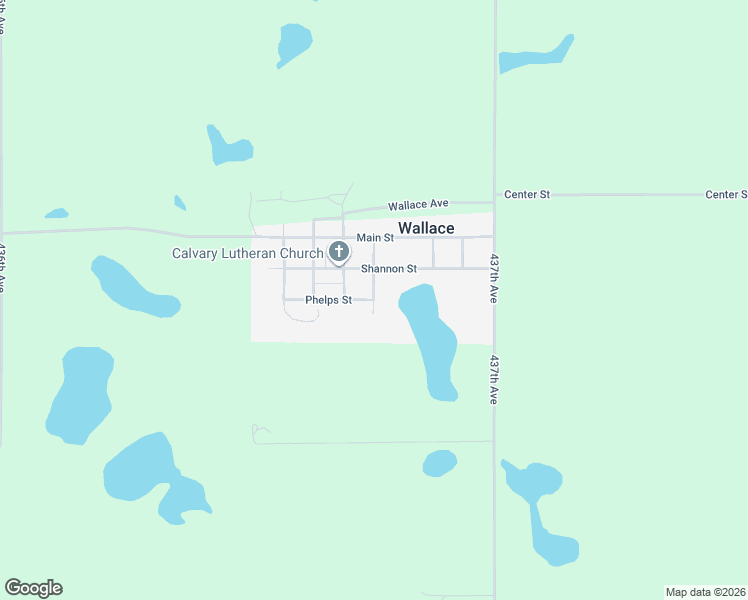 map of restaurants, bars, coffee shops, grocery stores, and more near 301 5th Street in Wallace