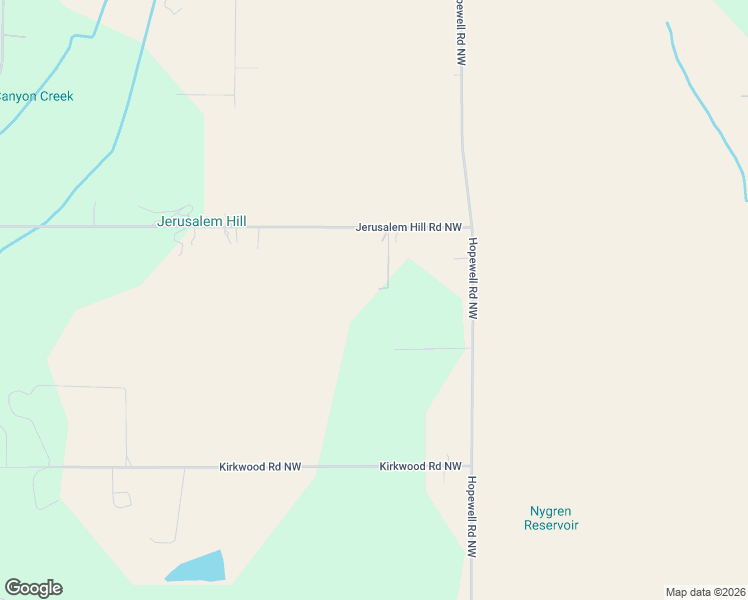 map of restaurants, bars, coffee shops, grocery stores, and more near 13760 Jerusalem Hill Road Northwest in Salem