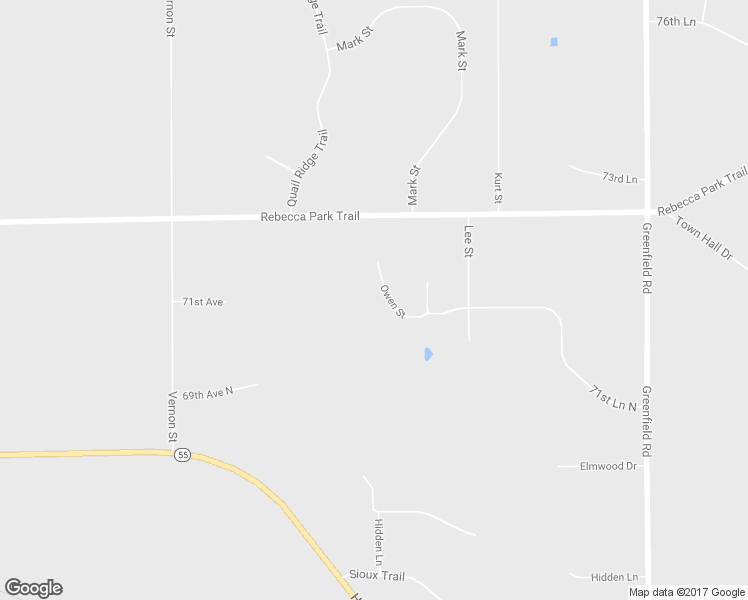 map of restaurants, bars, coffee shops, grocery stores, and more near 7105 Owen Street in Loretto
