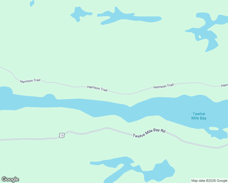 map of restaurants, bars, coffee shops, grocery stores, and more near 1053 Harrison Trail in Georgian Bay