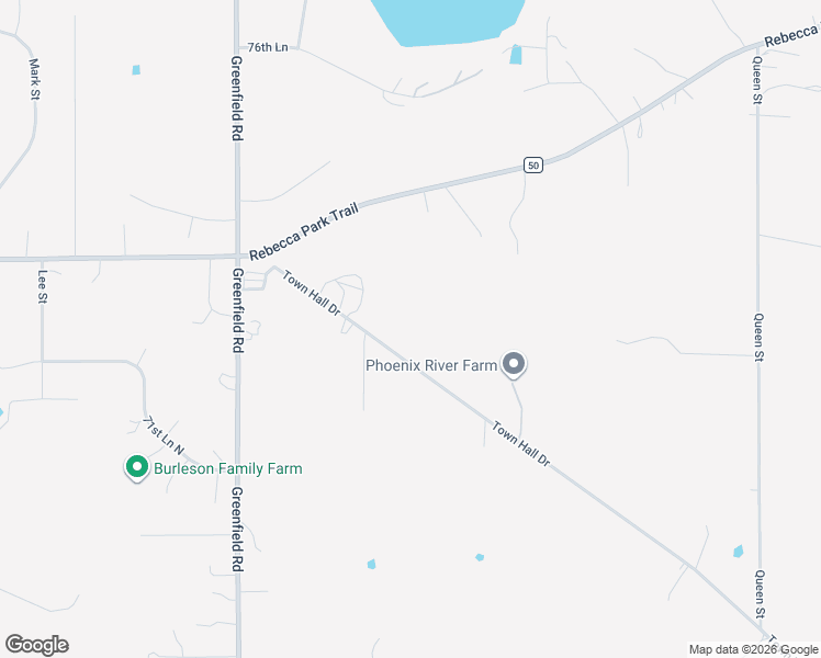 map of restaurants, bars, coffee shops, grocery stores, and more near 6250 Town Hall Drive in Loretto