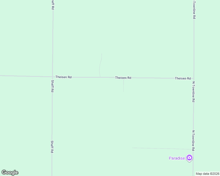 map of restaurants, bars, coffee shops, grocery stores, and more near 4020 Theisen Road in Gaylord