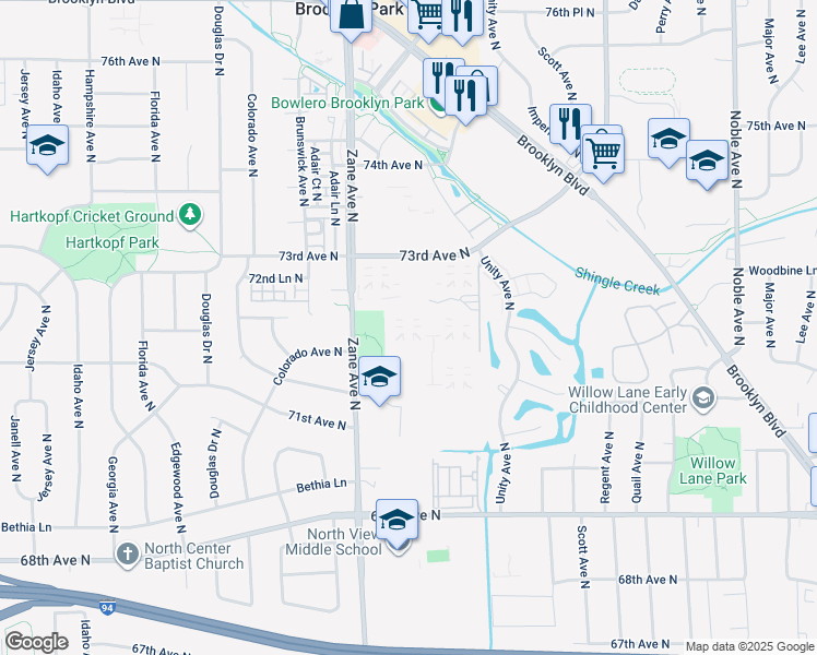 5841 73rd Avenue North, Brooklyn Park MN Walk Score