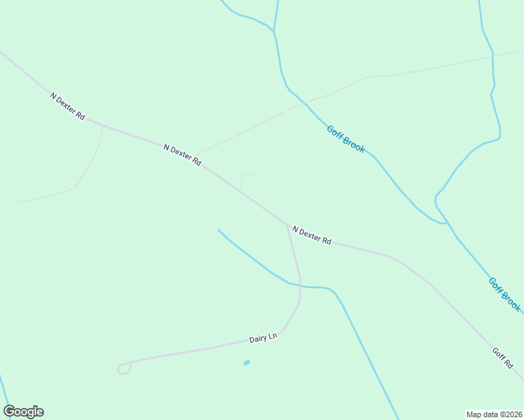 map of restaurants, bars, coffee shops, grocery stores, and more near 1048 North Dexter Road in Parkman