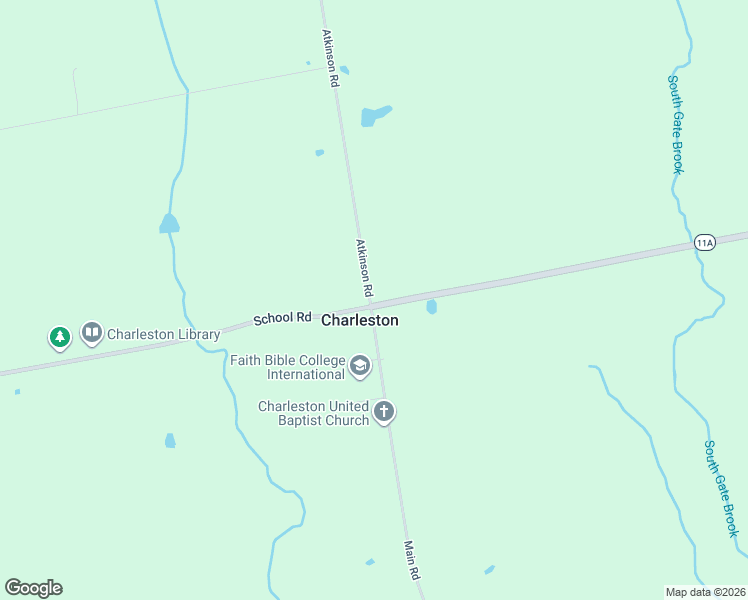 map of restaurants, bars, coffee shops, grocery stores, and more near in Charleston