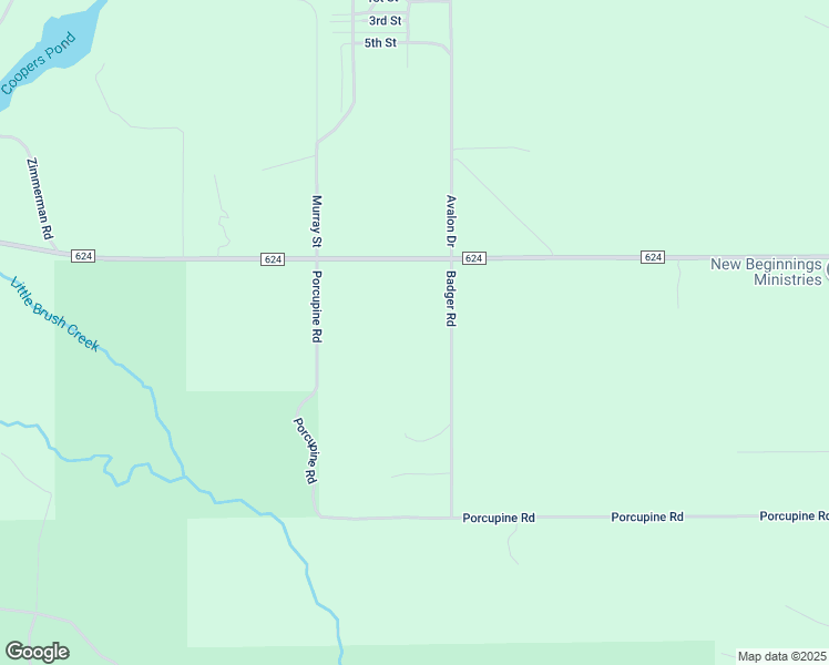 map of restaurants, bars, coffee shops, grocery stores, and more near 16688-16998 Badger Road in Hillman