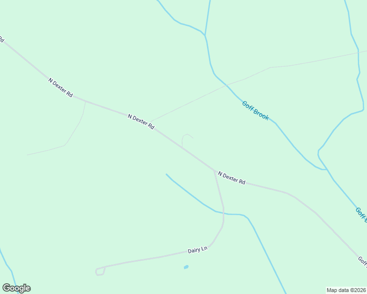 map of restaurants, bars, coffee shops, grocery stores, and more near 1048 North Dexter Road in Parkman