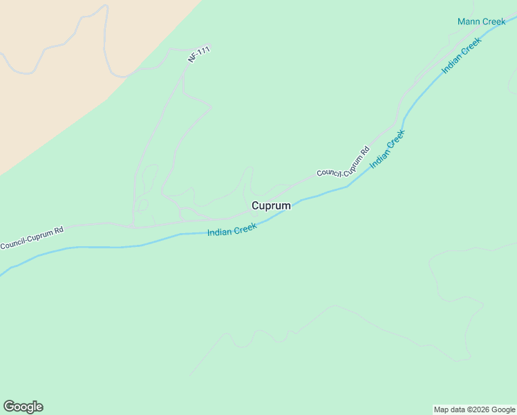 map of restaurants, bars, coffee shops, grocery stores, and more near 4485 Council Cuprum Road in Council