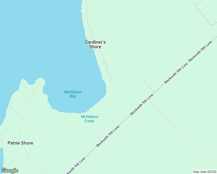 map of restaurants, bars, coffee shops, grocery stores, and more near 126 Gardiner Shore Road in Carleton Place