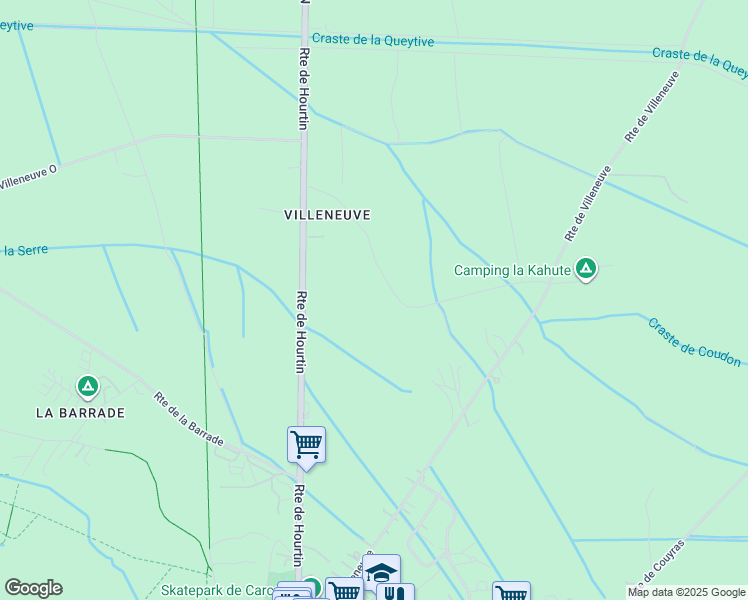 map of restaurants, bars, coffee shops, grocery stores, and more near in Carcans