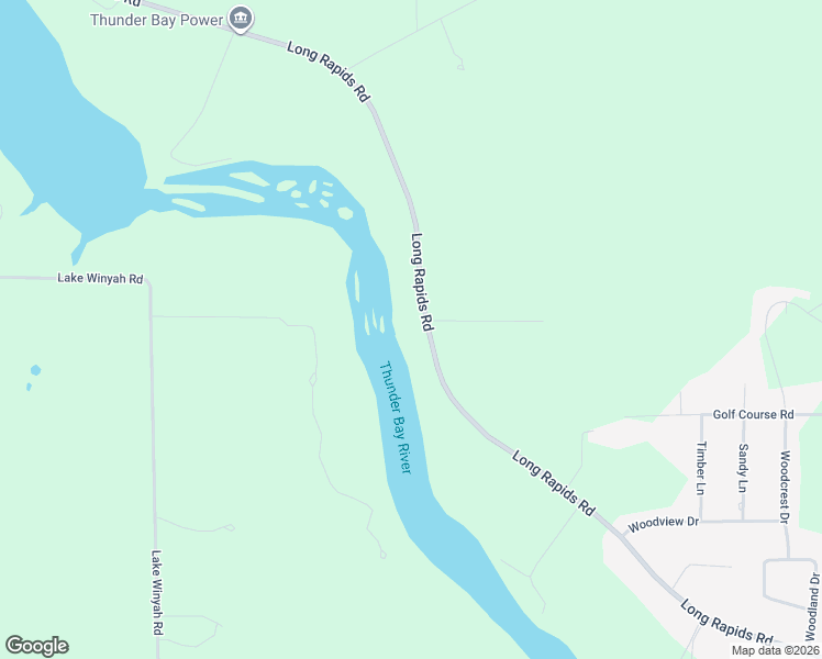 map of restaurants, bars, coffee shops, grocery stores, and more near 1685-1713 Long Rapids Road in Alpena