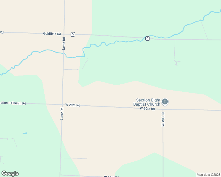 map of restaurants, bars, coffee shops, grocery stores, and more near W10299 West 20th Road in Pound