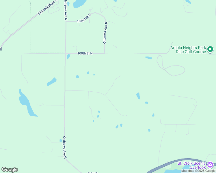 map of restaurants, bars, coffee shops, grocery stores, and more near 9766 Ottumwa Avenue North in Stillwater