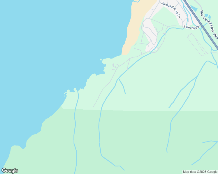 map of restaurants, bars, coffee shops, grocery stores, and more near 3301 South Beach Road in Neskowin