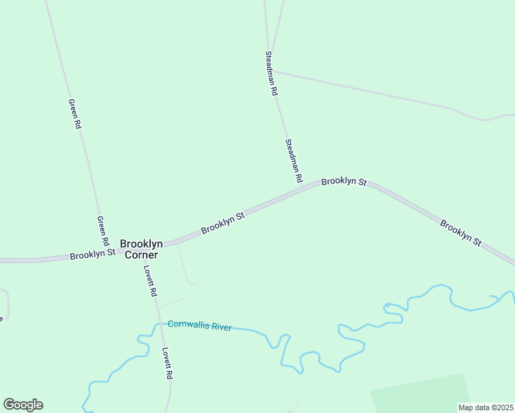 map of restaurants, bars, coffee shops, grocery stores, and more near 7375 Brooklyn Street in Kentville