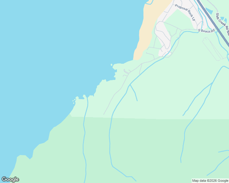 map of restaurants, bars, coffee shops, grocery stores, and more near 54165 South Beach Road in Neskowin