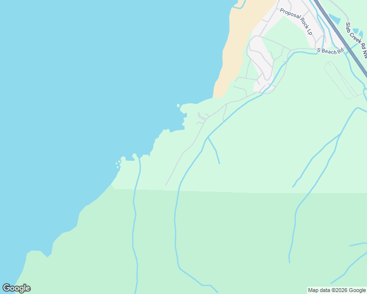 map of restaurants, bars, coffee shops, grocery stores, and more near 54165 South Beach Road in Neskowin