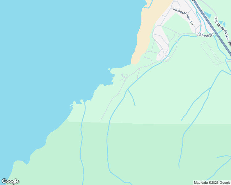 map of restaurants, bars, coffee shops, grocery stores, and more near 54110 S Beach Rd in Neskowin