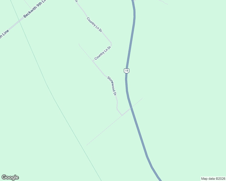map of restaurants, bars, coffee shops, grocery stores, and more near 155 Stonewood Drive in Carleton Place