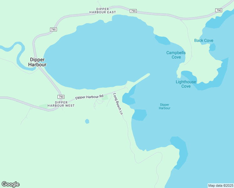 map of restaurants, bars, coffee shops, grocery stores, and more near 66 Dipper Harbour Road in Dipper Harbour