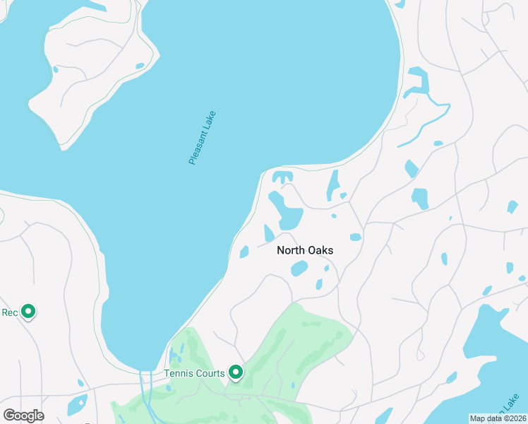 map of restaurants, bars, coffee shops, grocery stores, and more near 16 Buffalo Road in North Oaks