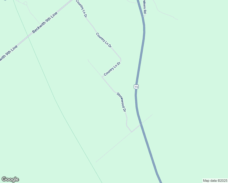 map of restaurants, bars, coffee shops, grocery stores, and more near Stonewood Drive in Carleton Place