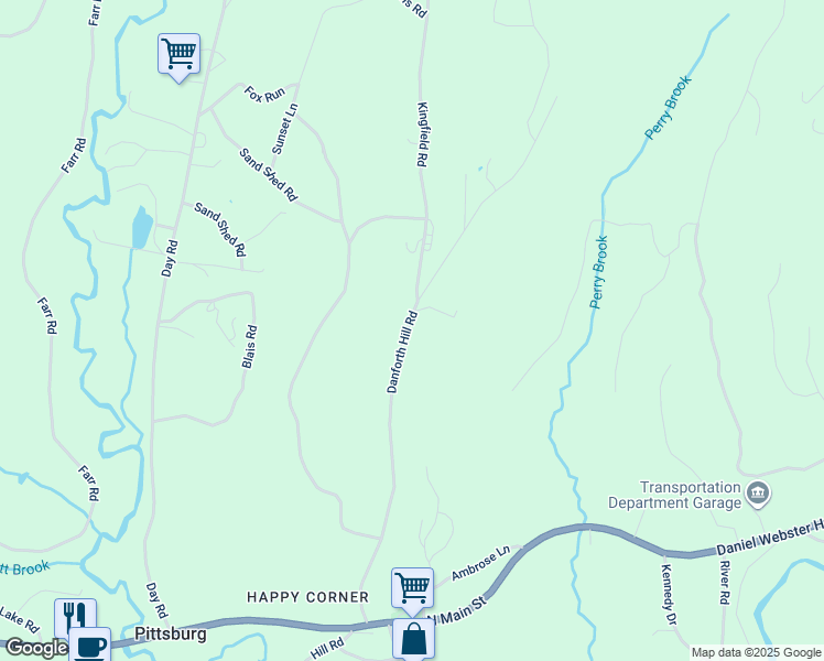 110 Danforth Road, Pittsburg NH Walk Score