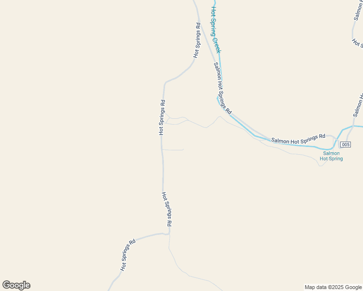 map of restaurants, bars, coffee shops, grocery stores, and more near Hot Springs Road in Salmon