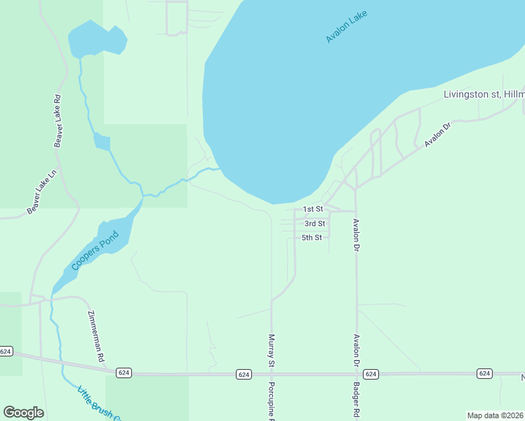 map of restaurants, bars, coffee shops, grocery stores, and more near 17701 Sunrise Lane in Hillman