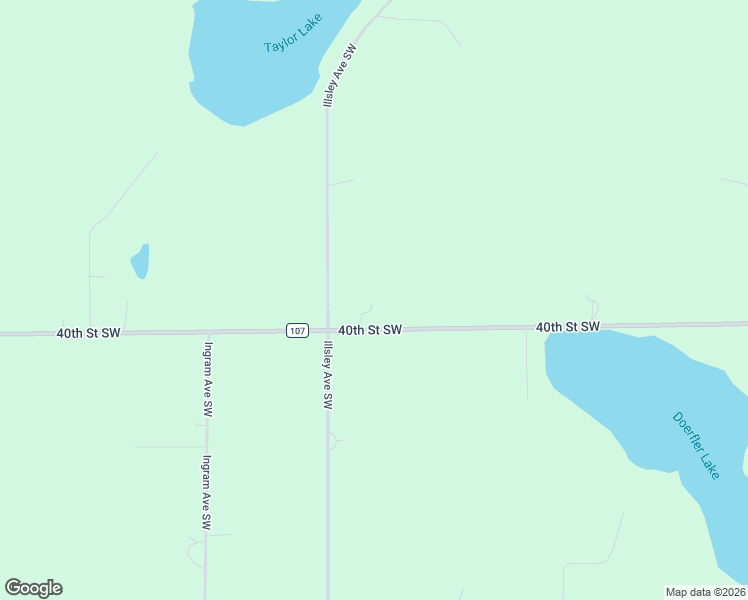 map of restaurants, bars, coffee shops, grocery stores, and more near 7938 40th Street Southwest in Howard Lake