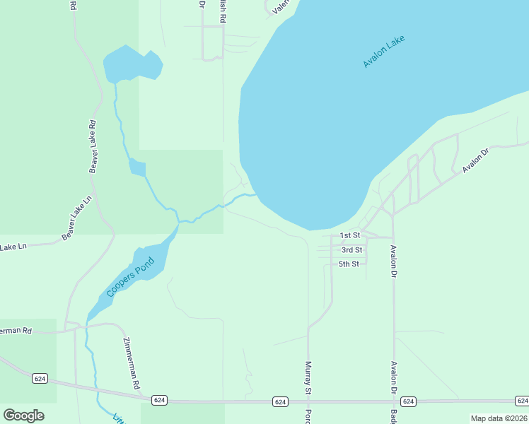 map of restaurants, bars, coffee shops, grocery stores, and more near 17701-17809 Sunrise Lane in Hillman