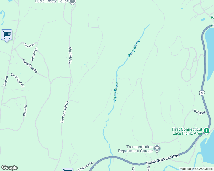 map of restaurants, bars, coffee shops, grocery stores, and more near 76 Gore Road in Pittsburg
