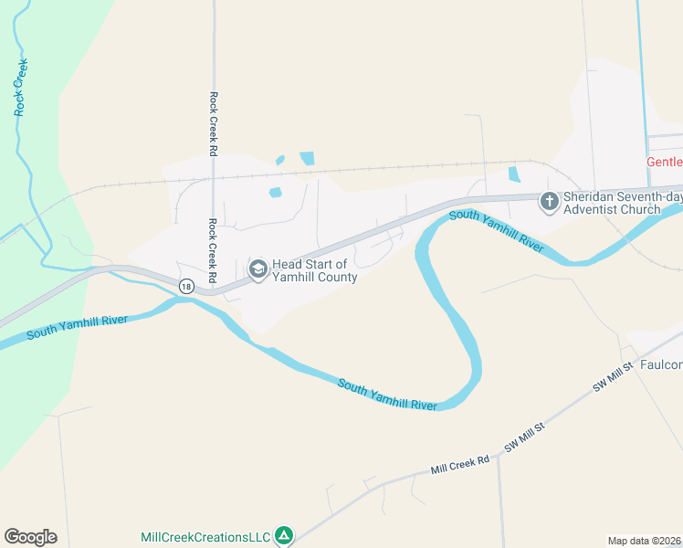map of restaurants, bars, coffee shops, grocery stores, and more near 1350 West Main Street in Sheridan