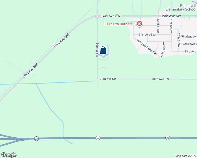map of restaurants, bars, coffee shops, grocery stores, and more near 2999 30th Avenue Southwest in Willmar