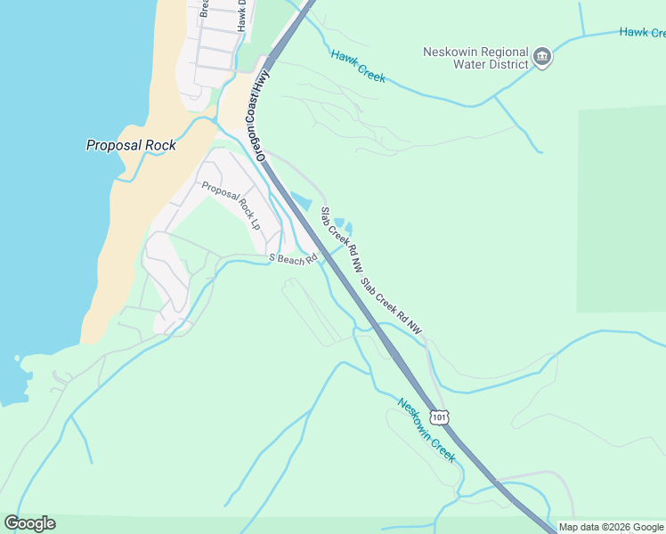 map of restaurants, bars, coffee shops, grocery stores, and more near in Neskowin