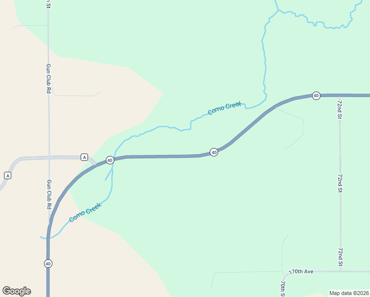 map of restaurants, bars, coffee shops, grocery stores, and more near 6540 Wisconsin 40 in Bloomer