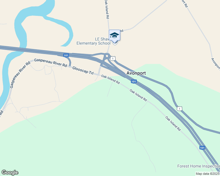 map of restaurants, bars, coffee shops, grocery stores, and more near Seyval Dr in Kings County