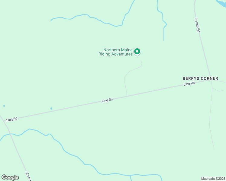 map of restaurants, bars, coffee shops, grocery stores, and more near 168 Garland Line Road in Dover-Foxcroft