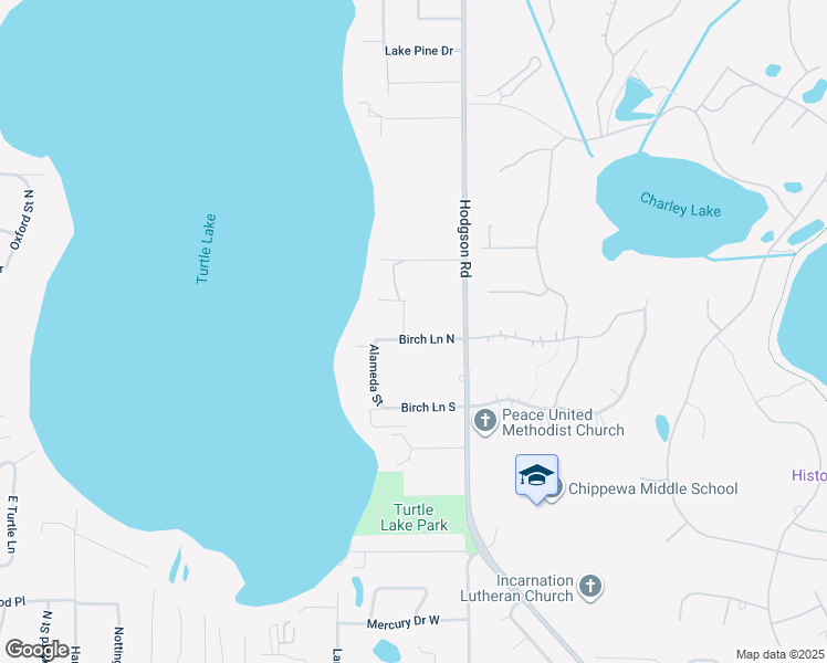 map of restaurants, bars, coffee shops, grocery stores, and more near 5146 Saint Albans Street North in Shoreview