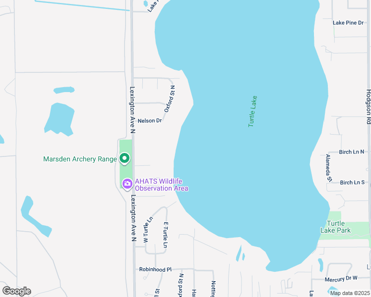 map of restaurants, bars, coffee shops, grocery stores, and more near in Shoreview