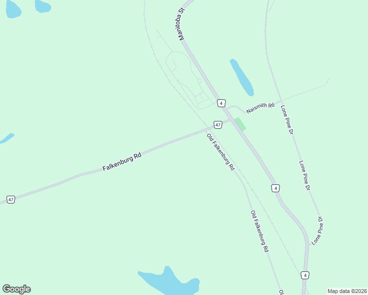 map of restaurants, bars, coffee shops, grocery stores, and more near 1039 Falkenburg Road in Bracebridge